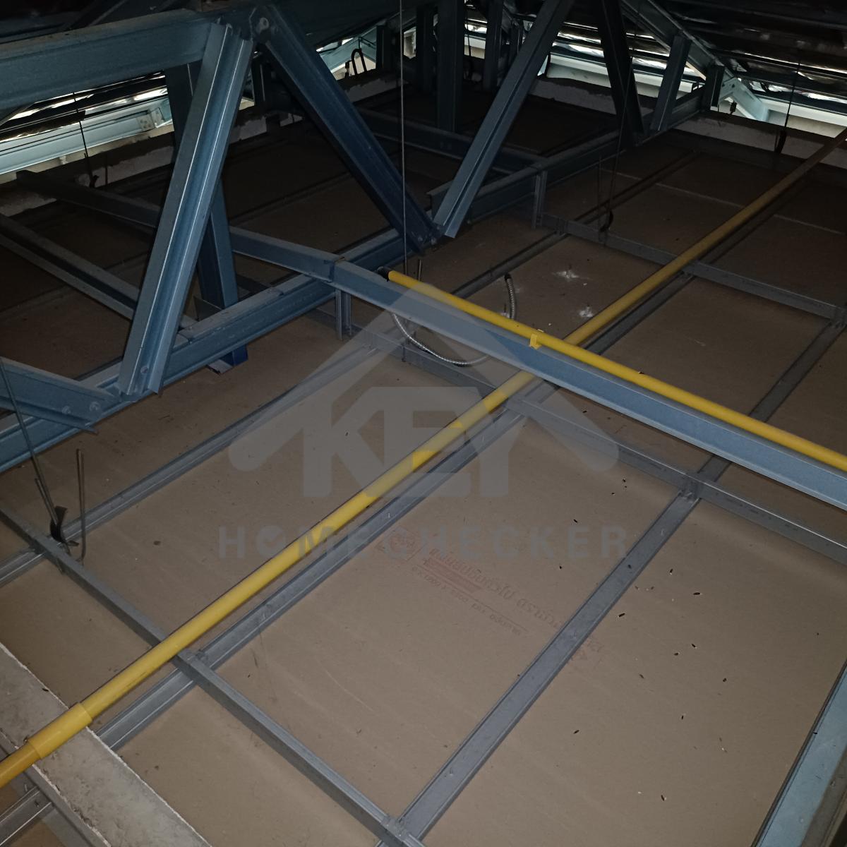 งานตรวจสอบหลังคา