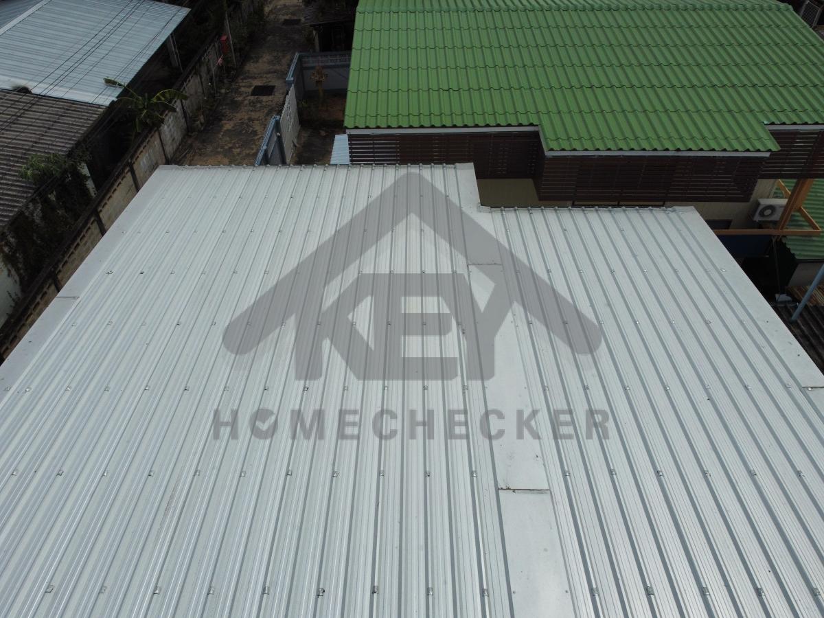 งานตรวจสอบหลังคา