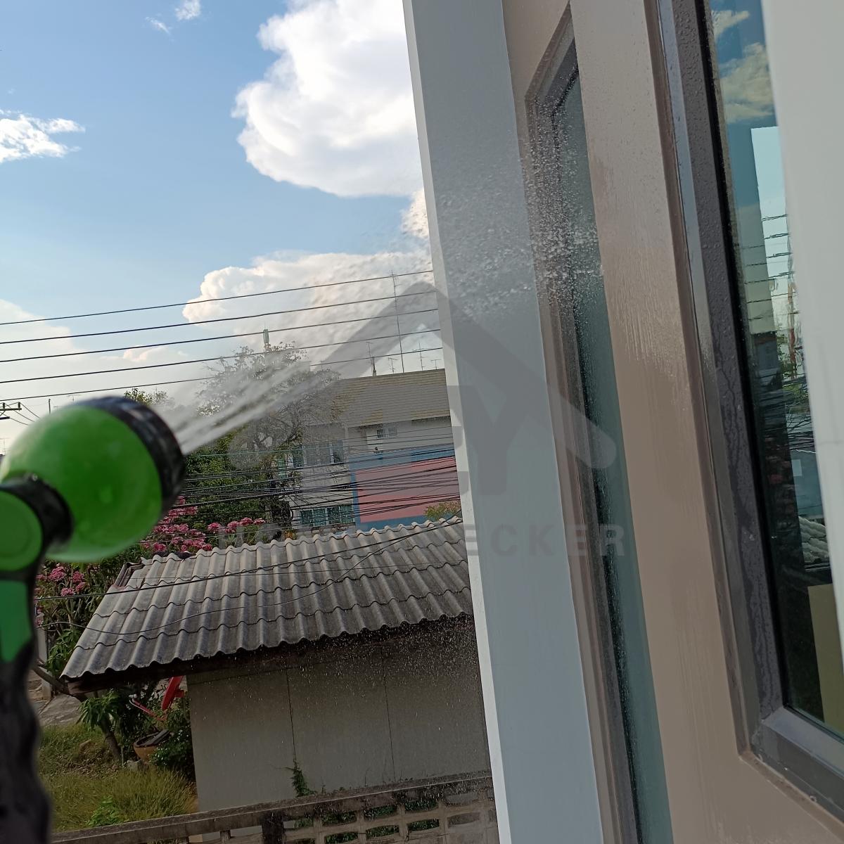 งานเทสน้ำ ประตูหน้าต่าง