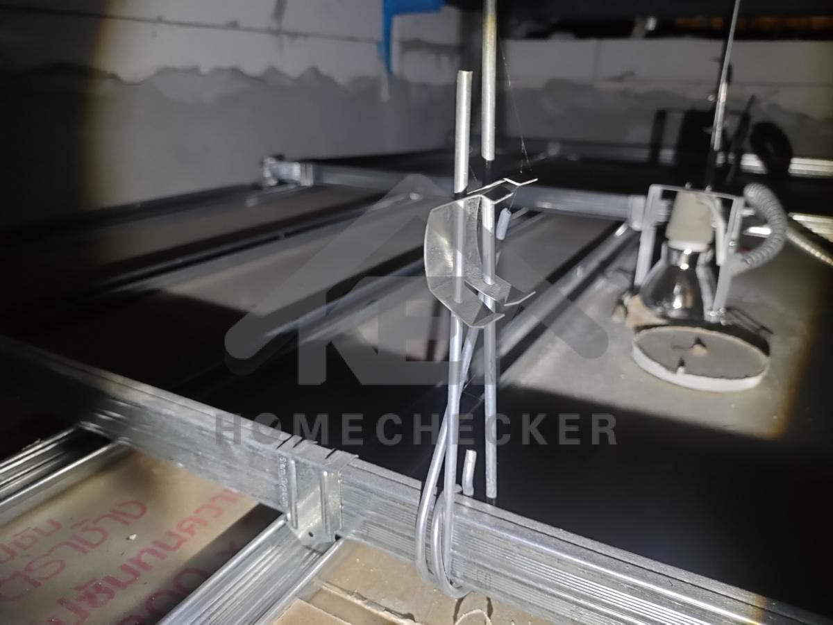 งานฝ้าชายคาและโครงฝ้า