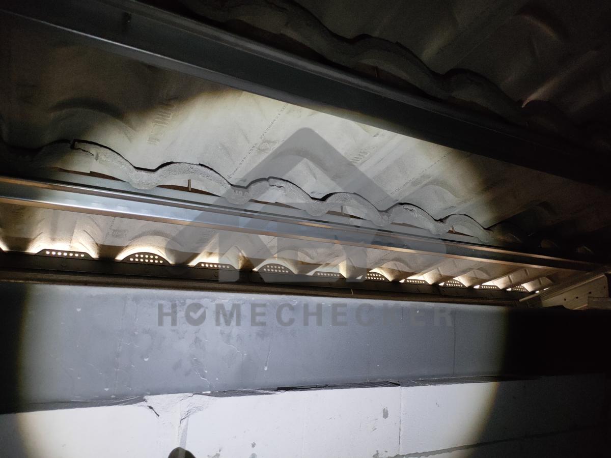 งานตรวจสอบหลังคา