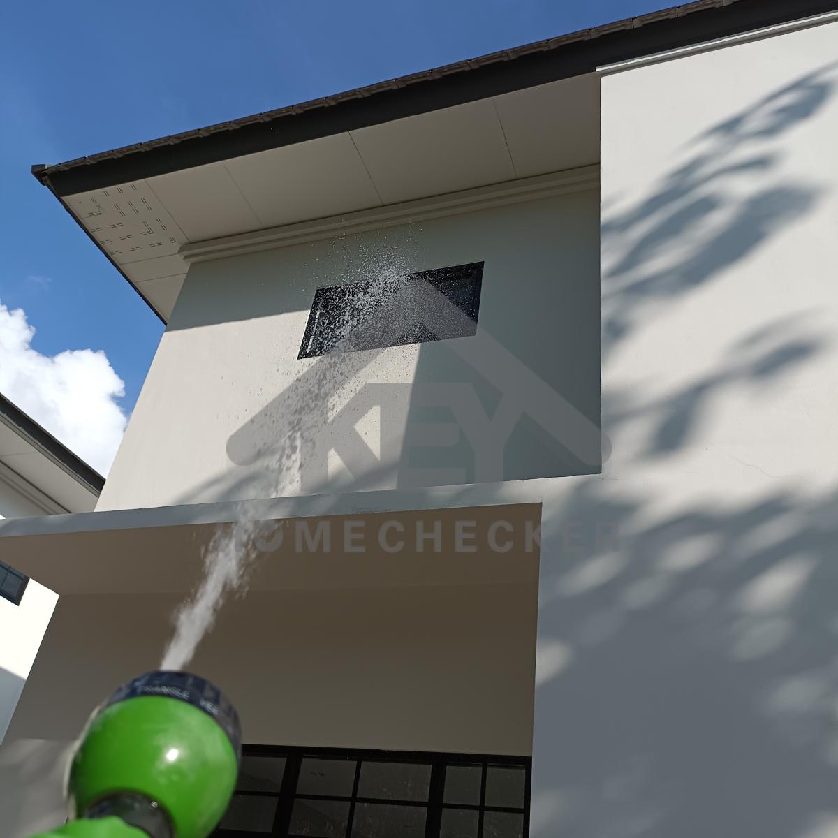 งานเทสน้ำ ประตูหน้าต่าง