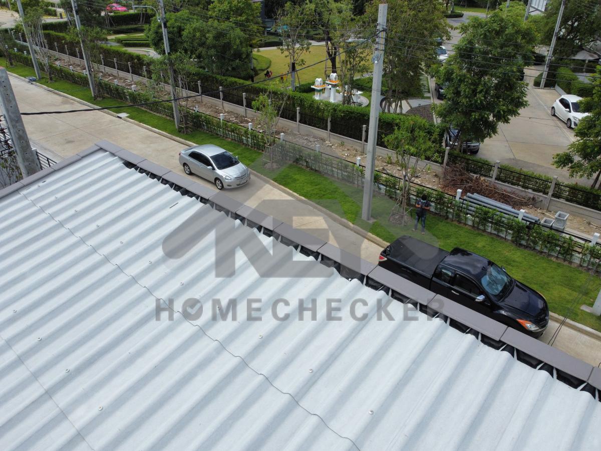 งานตรวจสอบหลังคา