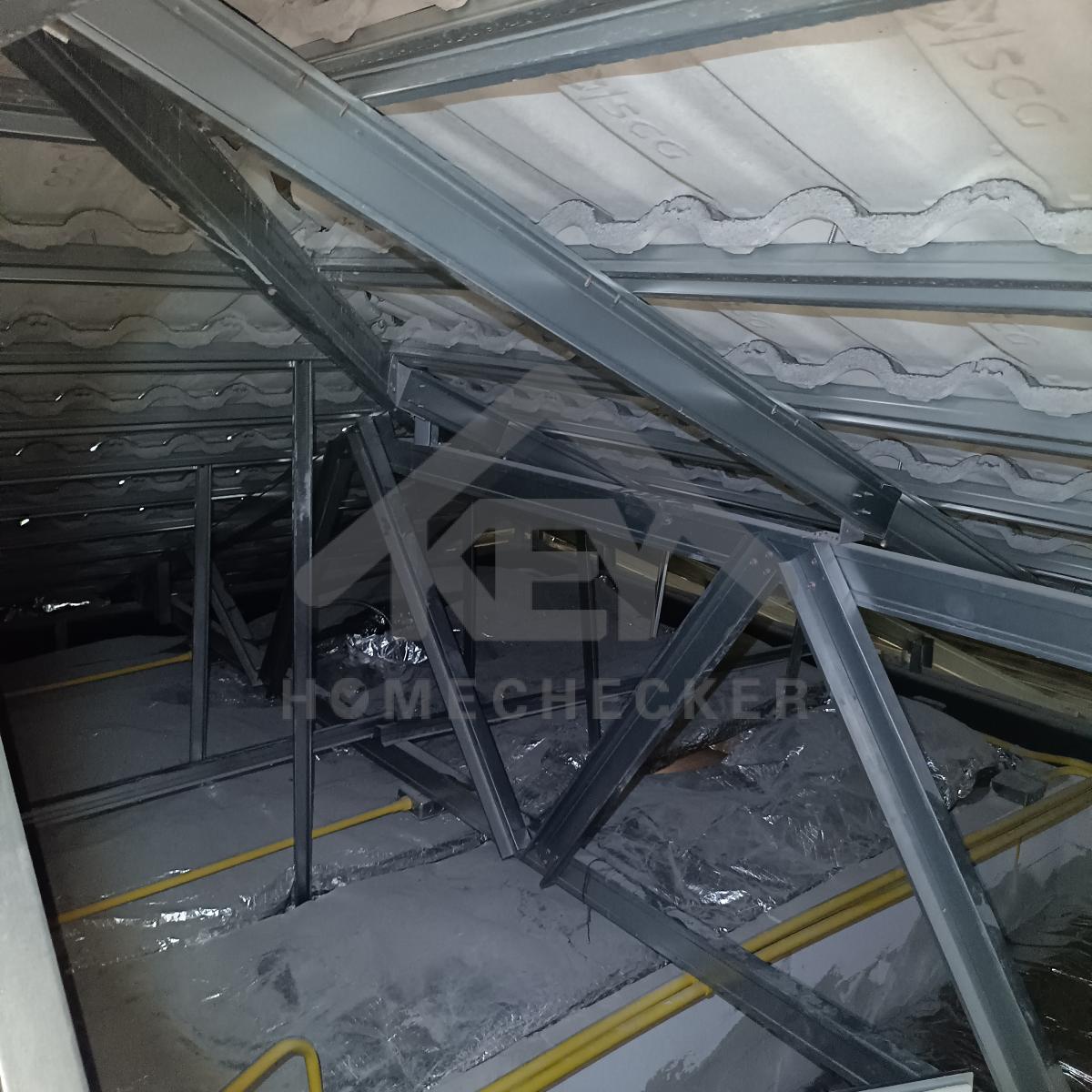 งานตรวจสอบหลังคา