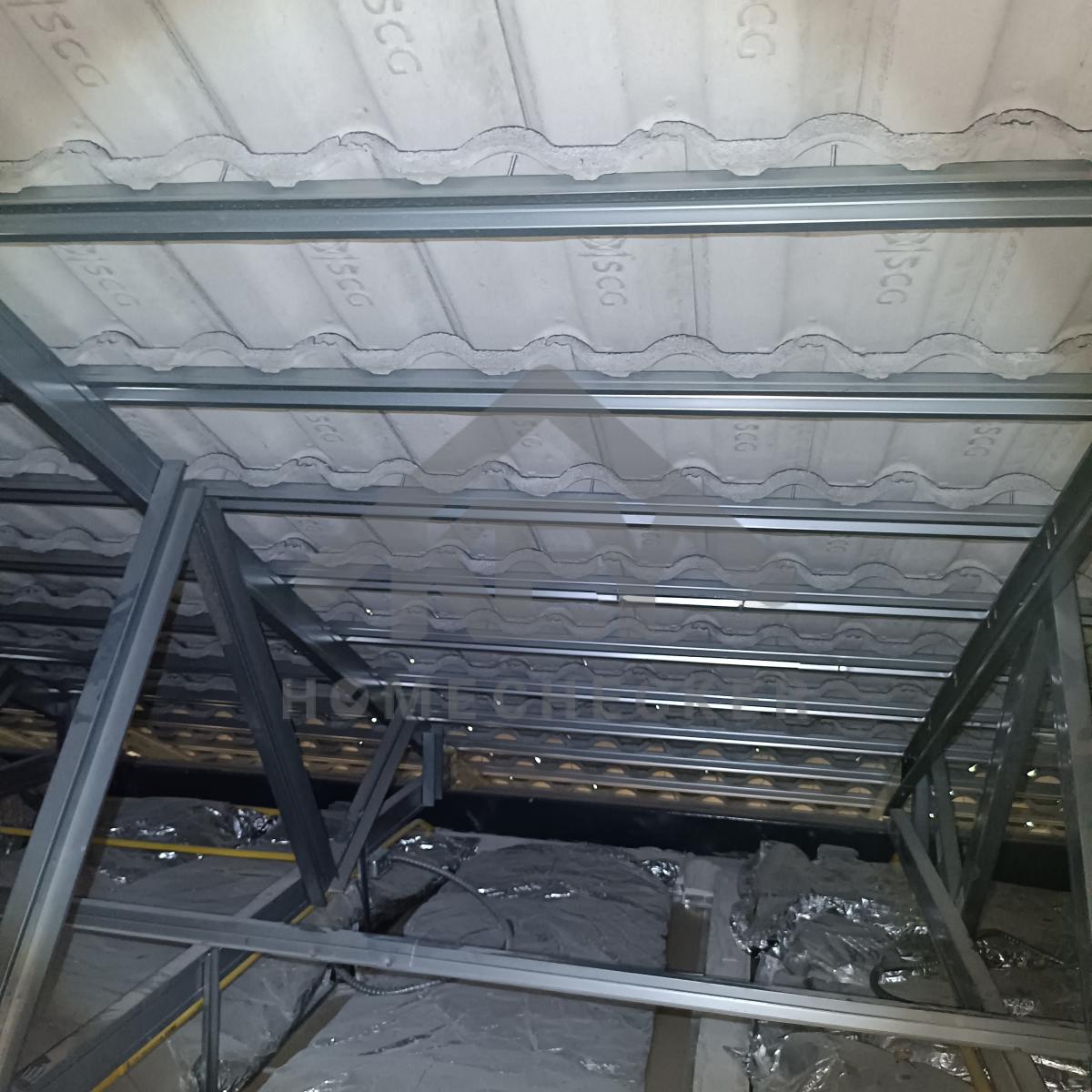 งานตรวจสอบหลังคา