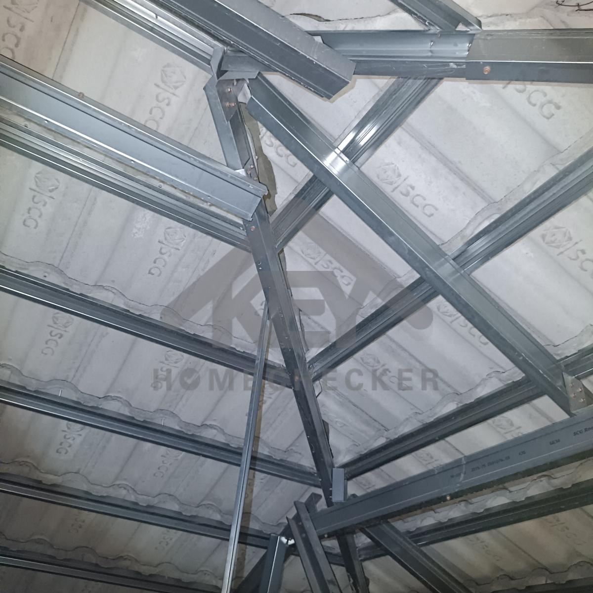 งานตรวจสอบหลังคา