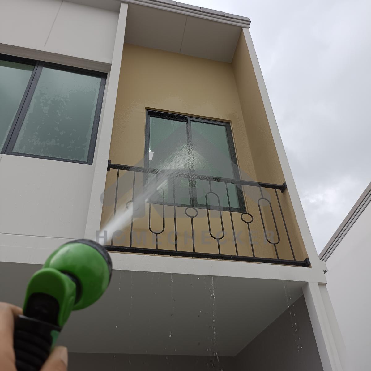 งานเทสน้ำ ประตูหน้าต่าง