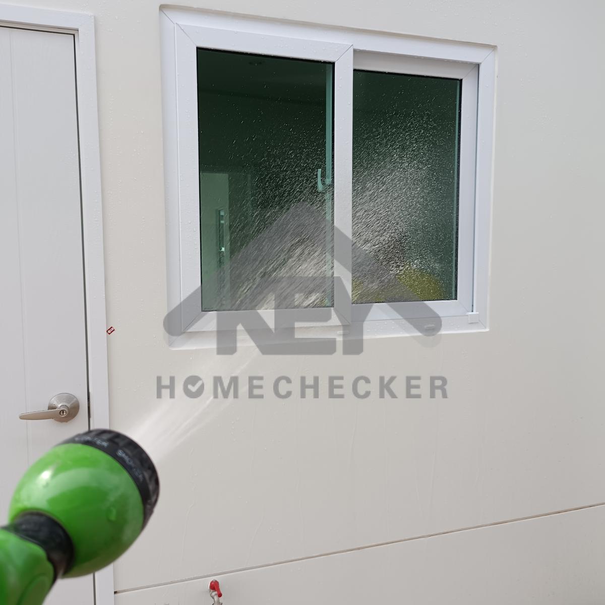 งานเทสน้ำ ประตูหน้าต่าง