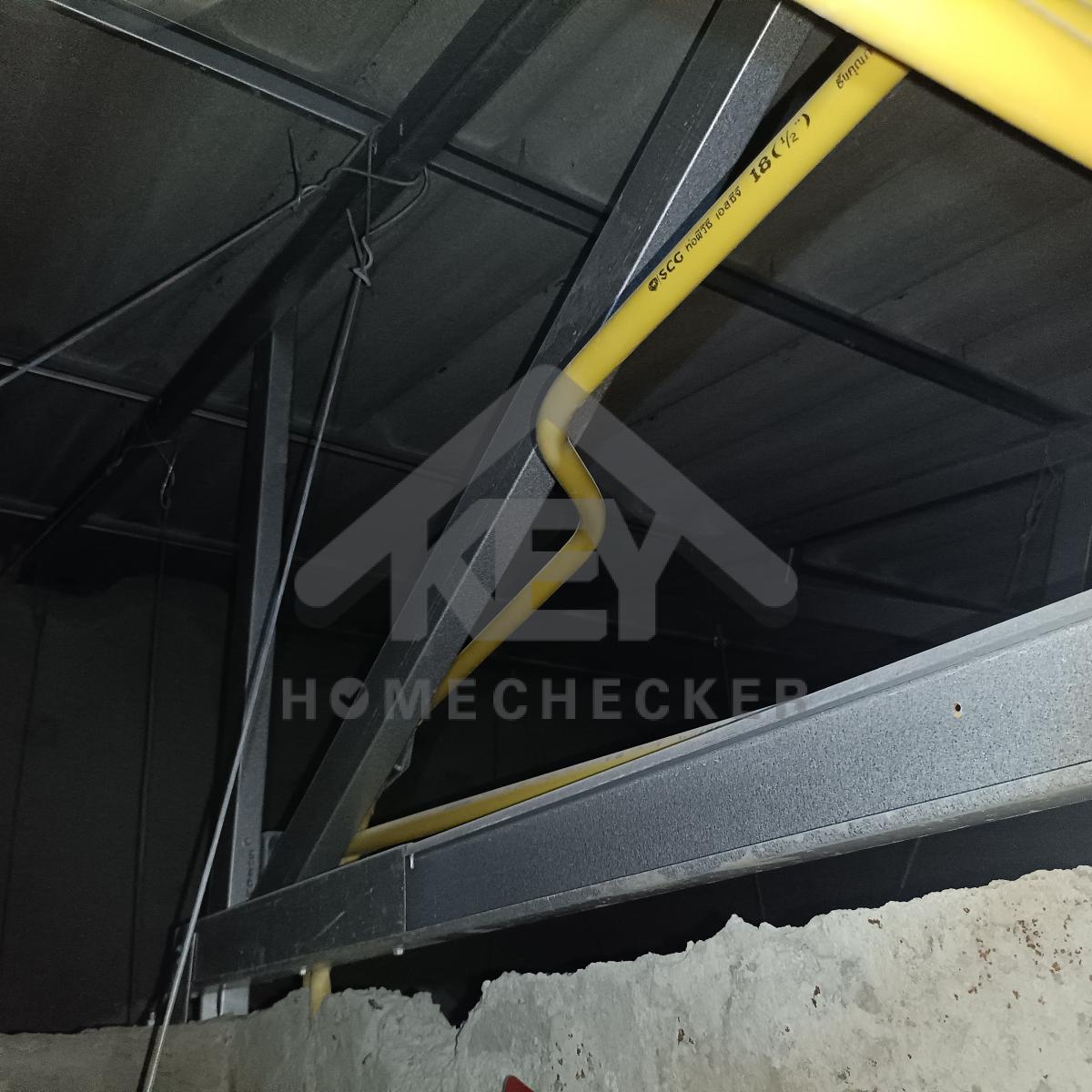 งานตรวจสอบหลังคา