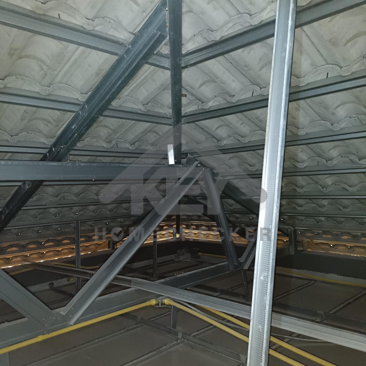 งานตรวจสอบหลังคา