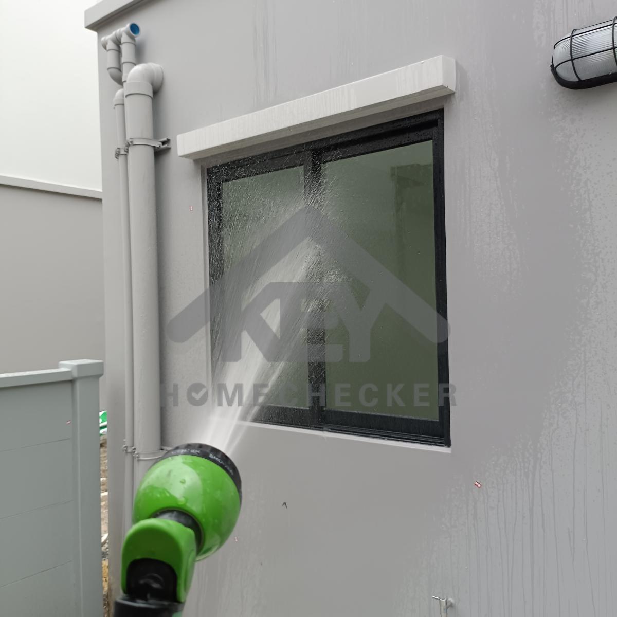 งานเทสน้ำ ประตูหน้าต่าง