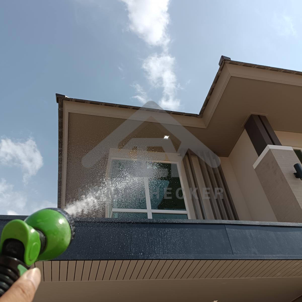 งานเทสน้ำ ประตูหน้าต่าง