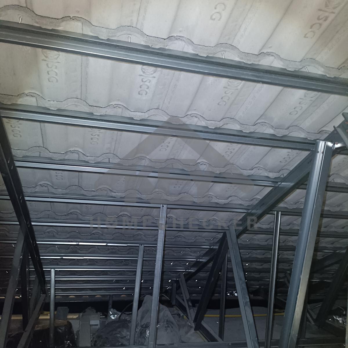 งานตรวจสอบหลังคา