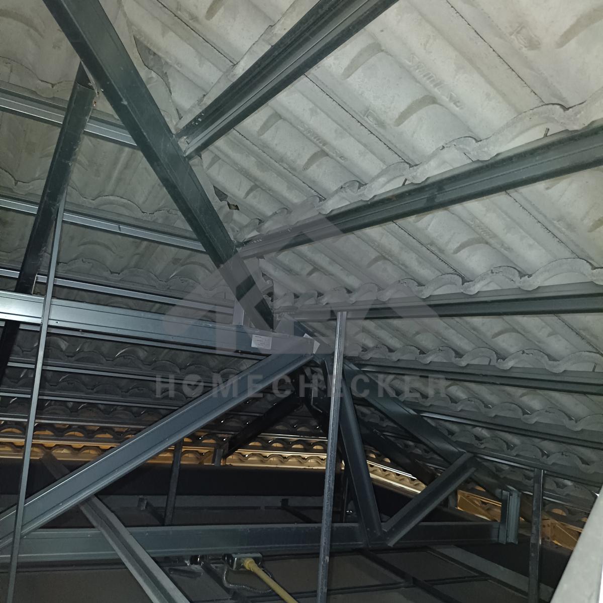 งานตรวจสอบหลังคา