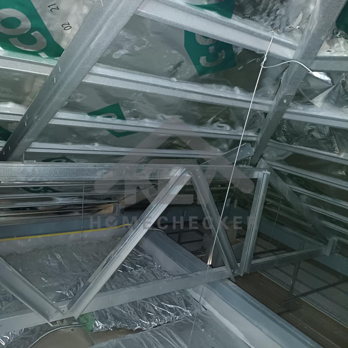 งานตรวจสอบหลังคา