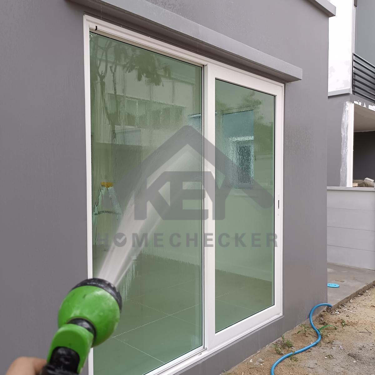 งานเทสน้ำ ประตูหน้าต่าง