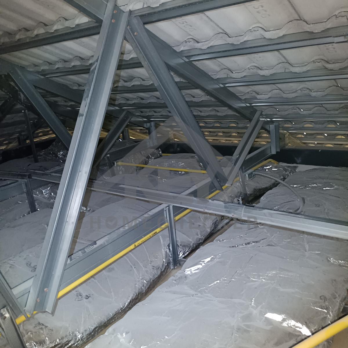 งานตรวจสอบหลังคา