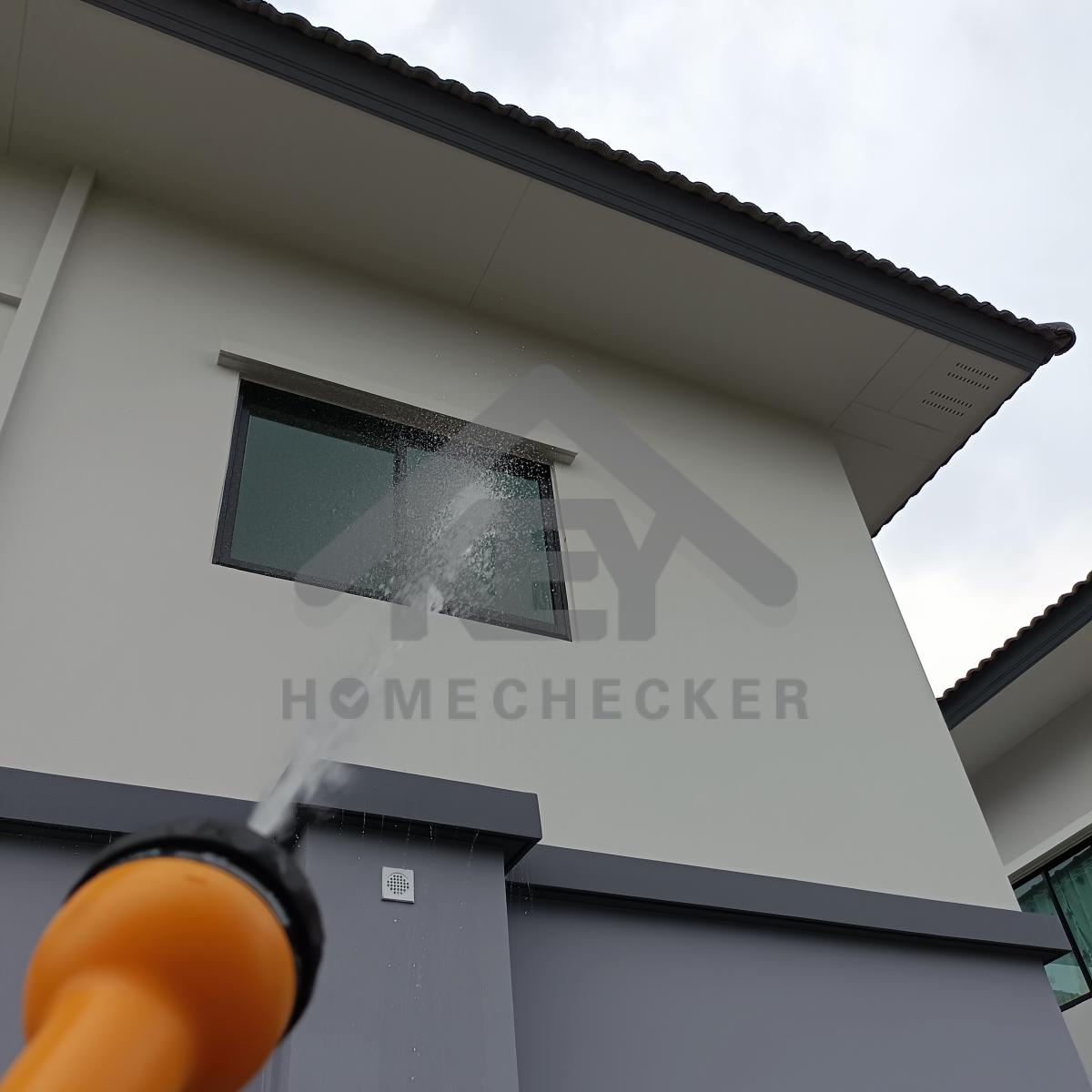 งานเทสน้ำ ประตูหน้าต่าง