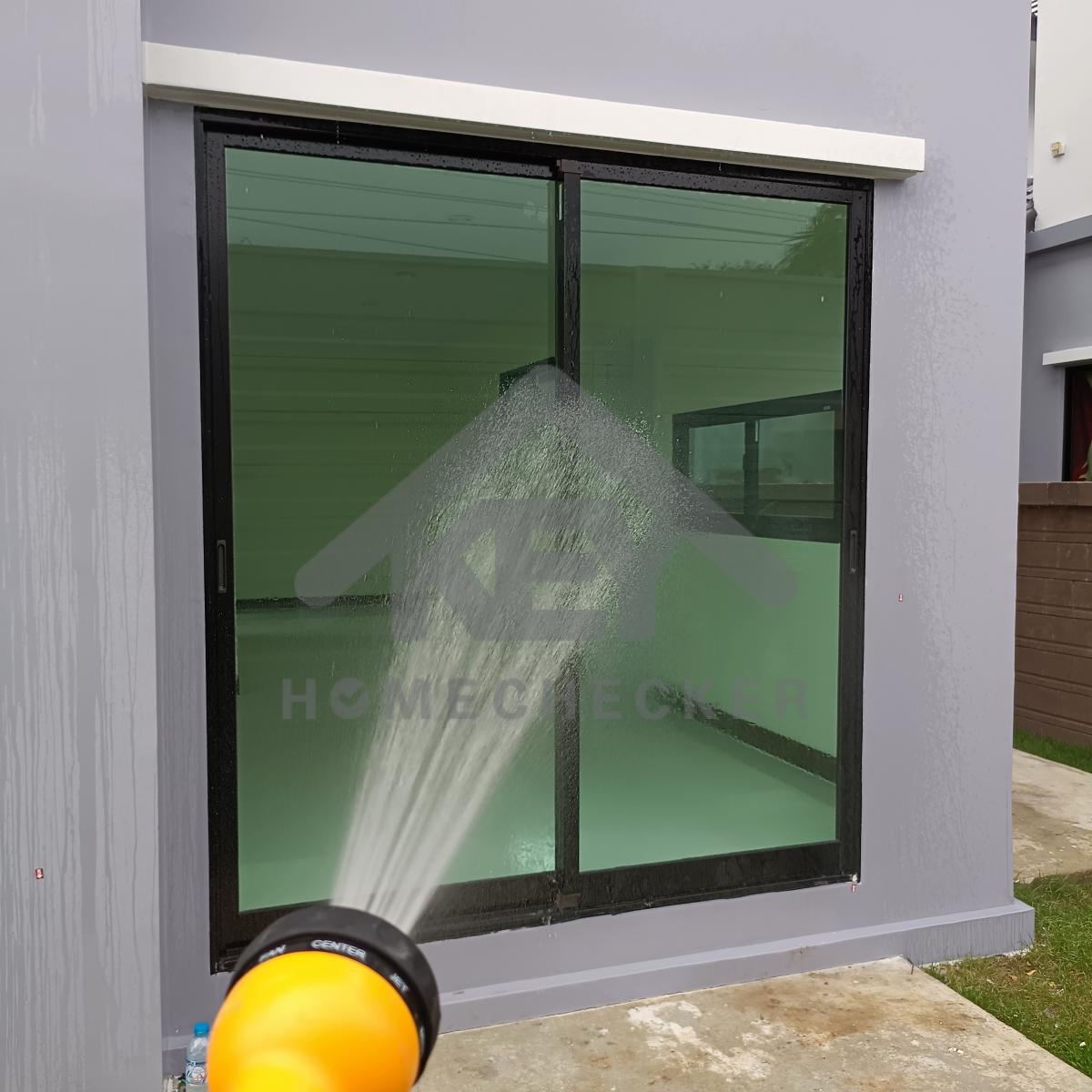 งานเทสน้ำ ประตูหน้าต่าง