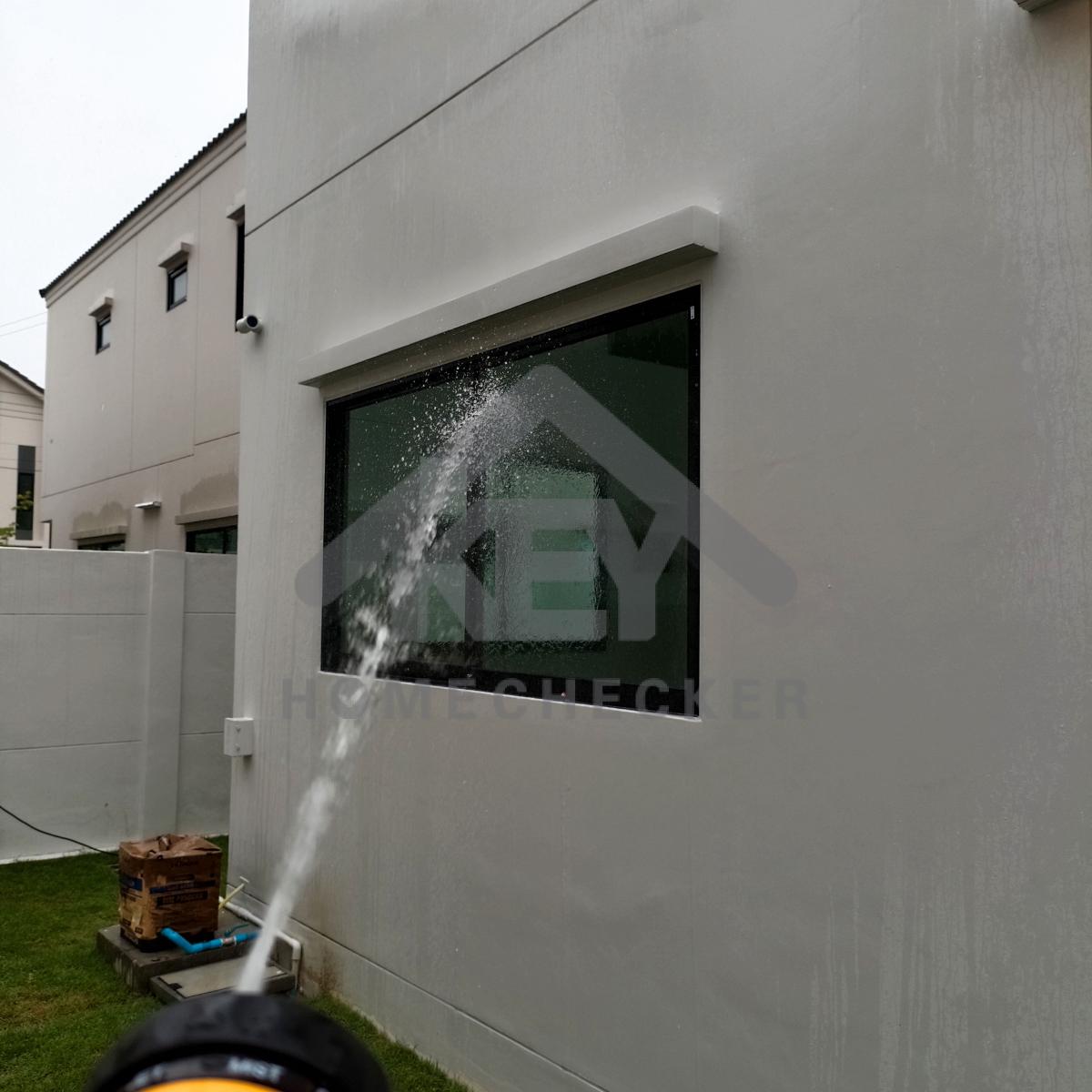 งานเทสน้ำ ประตูหน้าต่าง