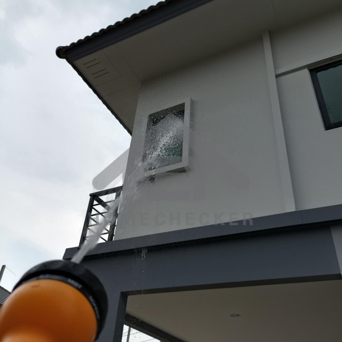 งานเทสน้ำ ประตูหน้าต่าง