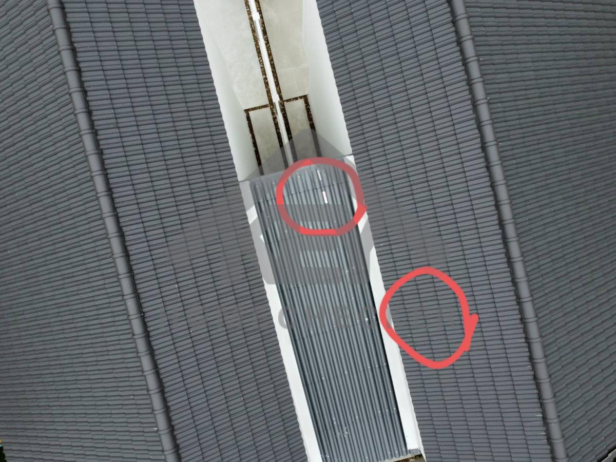 งานตรวจสอบหลังคา