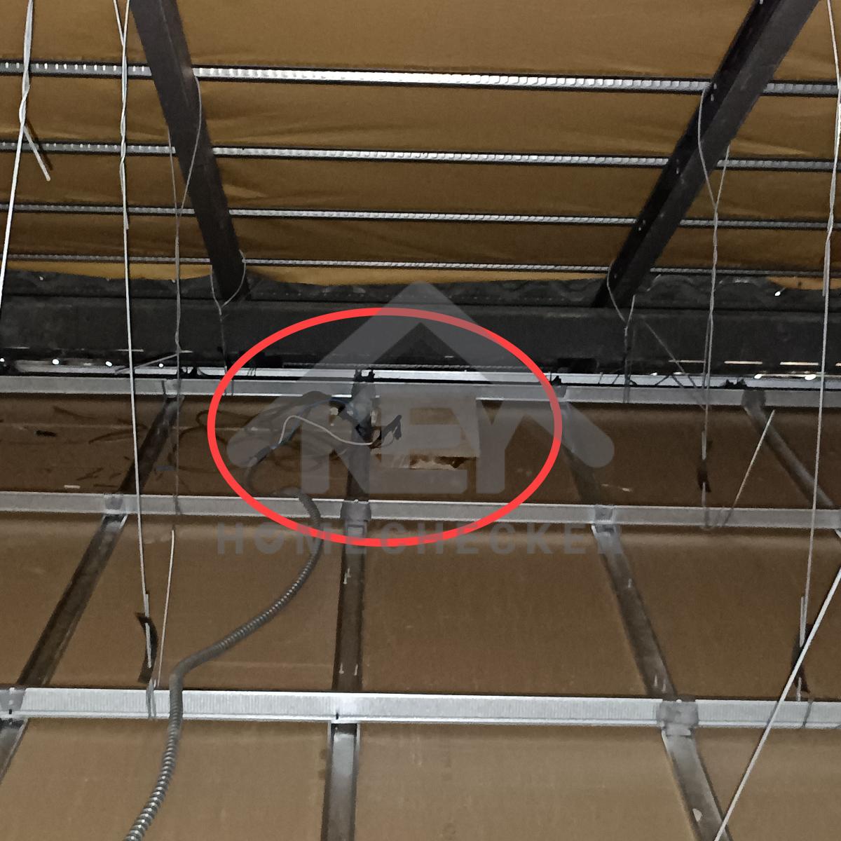 งานตรวจสอบหลังคา