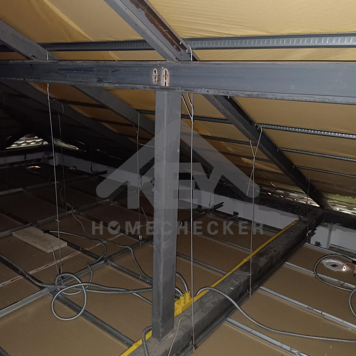 งานตรวจสอบหลังคา