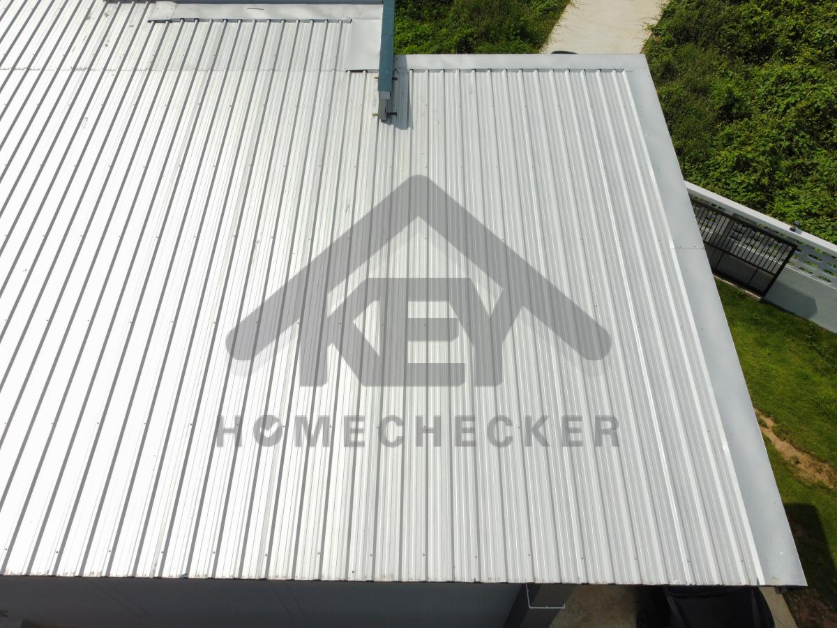 งานตรวจสอบหลังคา