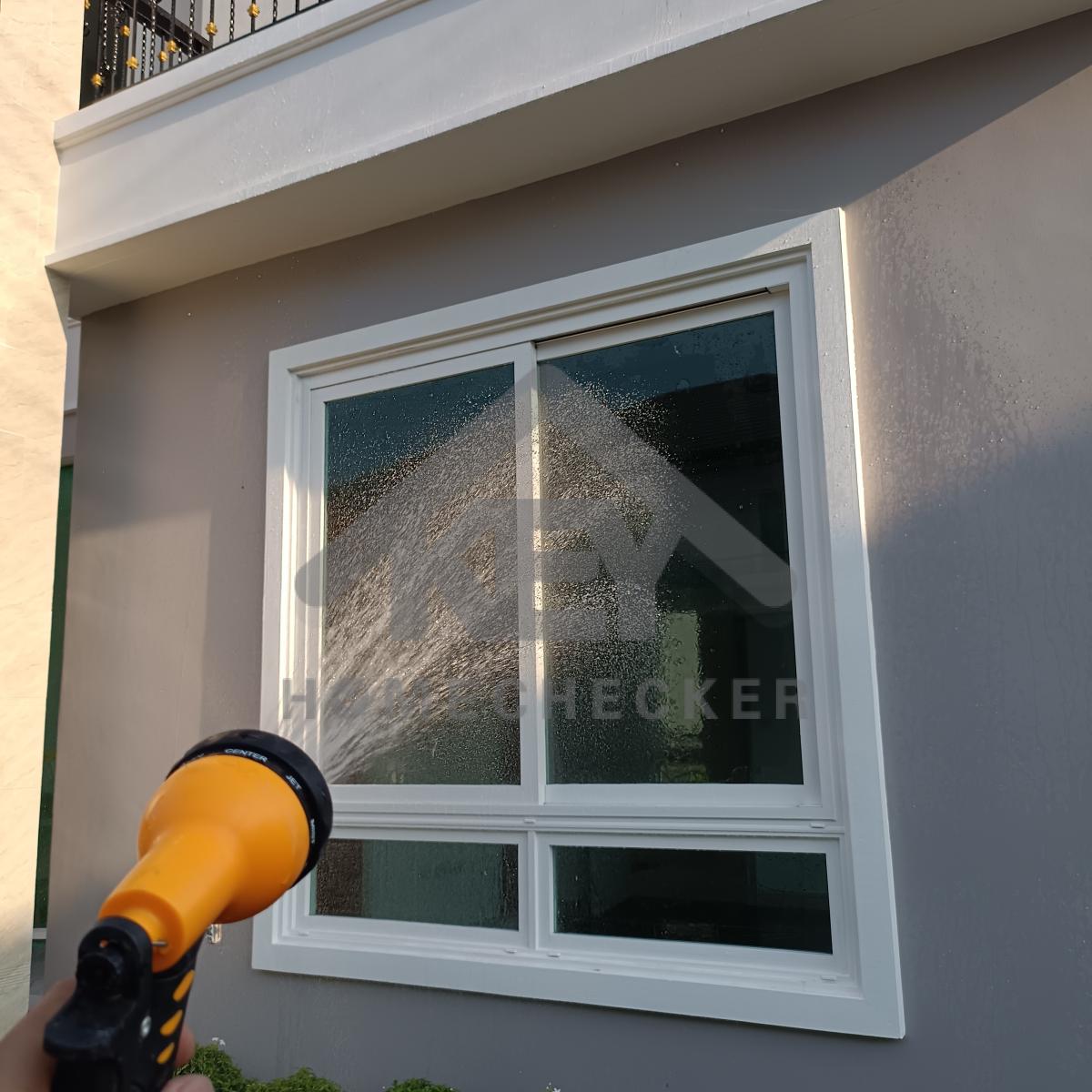 งานเทสน้ำ ประตูหน้าต่าง