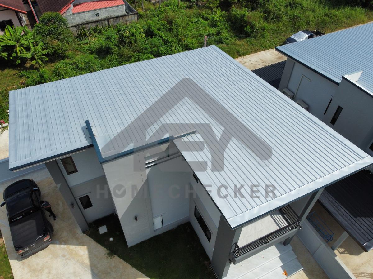 งานตรวจสอบหลังคา