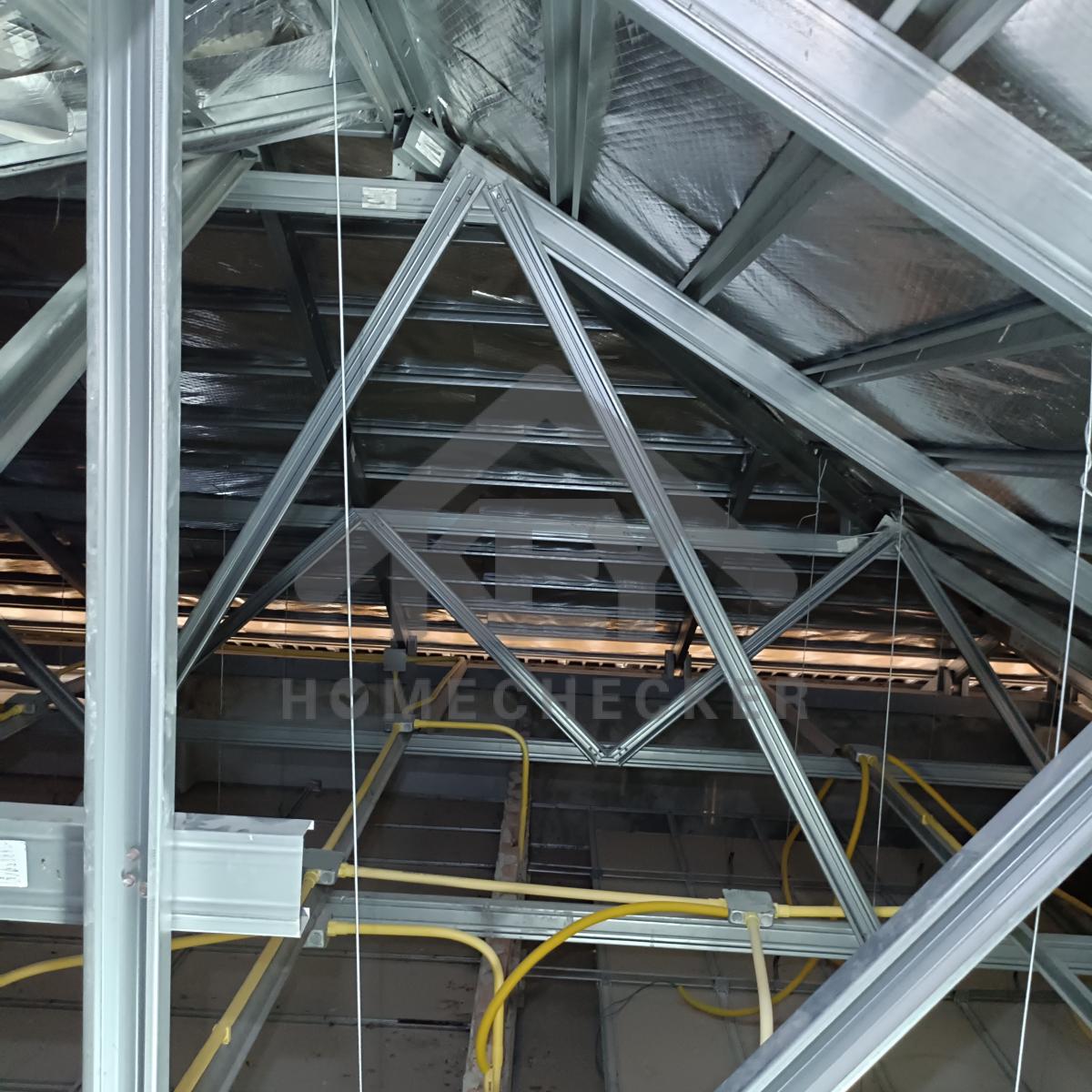 งานตรวจสอบหลังคา