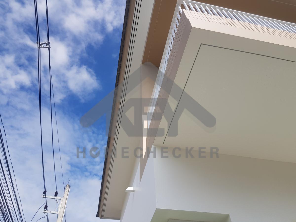 งานฝ้าชายคาและโครงฝ้า