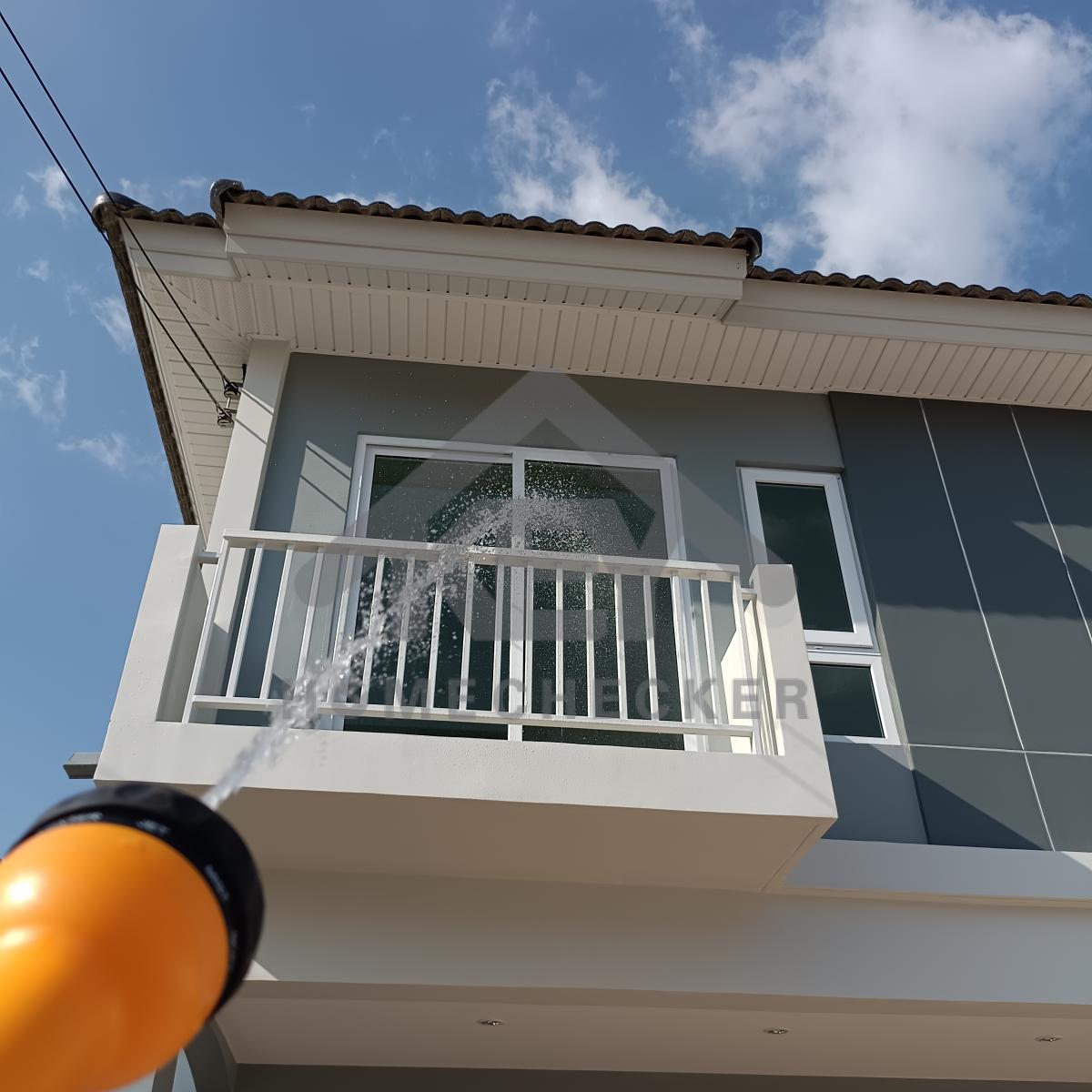 งานเทสน้ำ ประตูหน้าต่าง