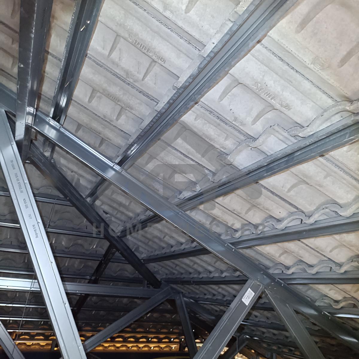 งานตรวจสอบหลังคา