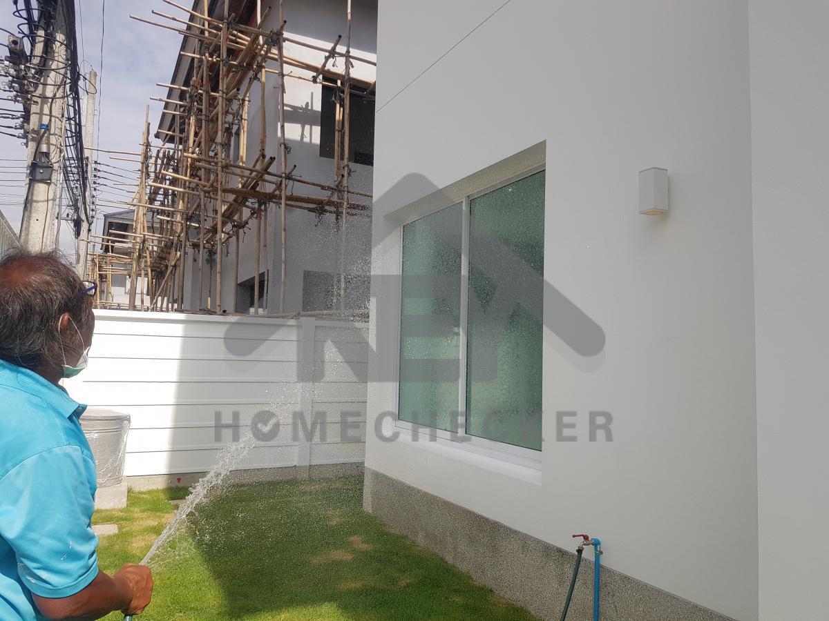 งานเทสน้ำ ประตูหน้าต่าง