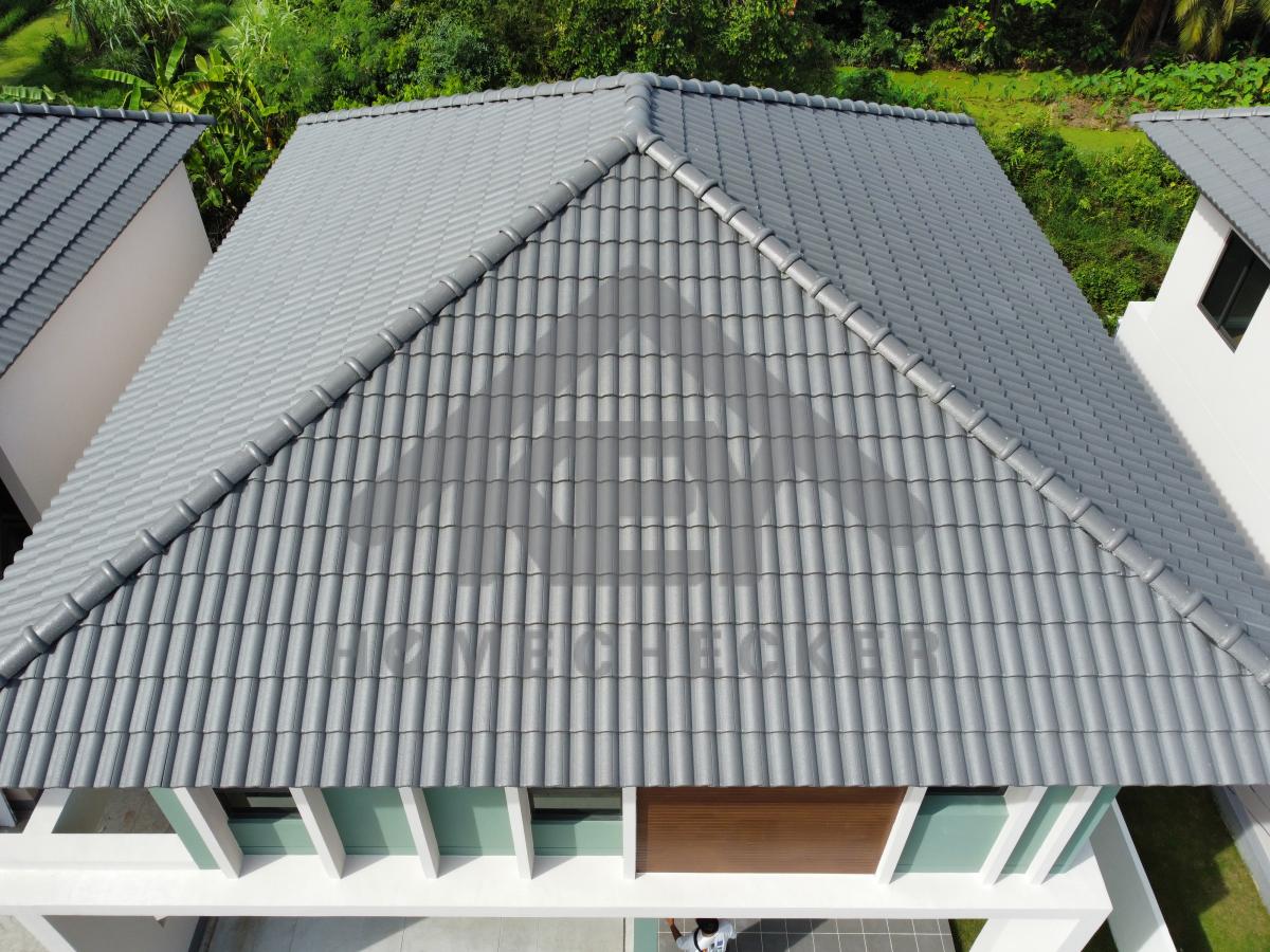 งานตรวจสอบหลังคา