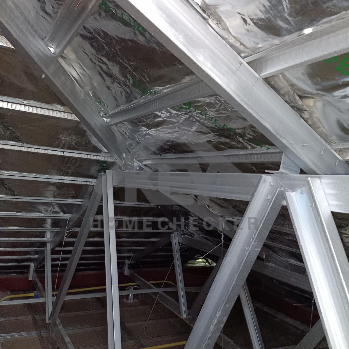 งานตรวจสอบหลังคา