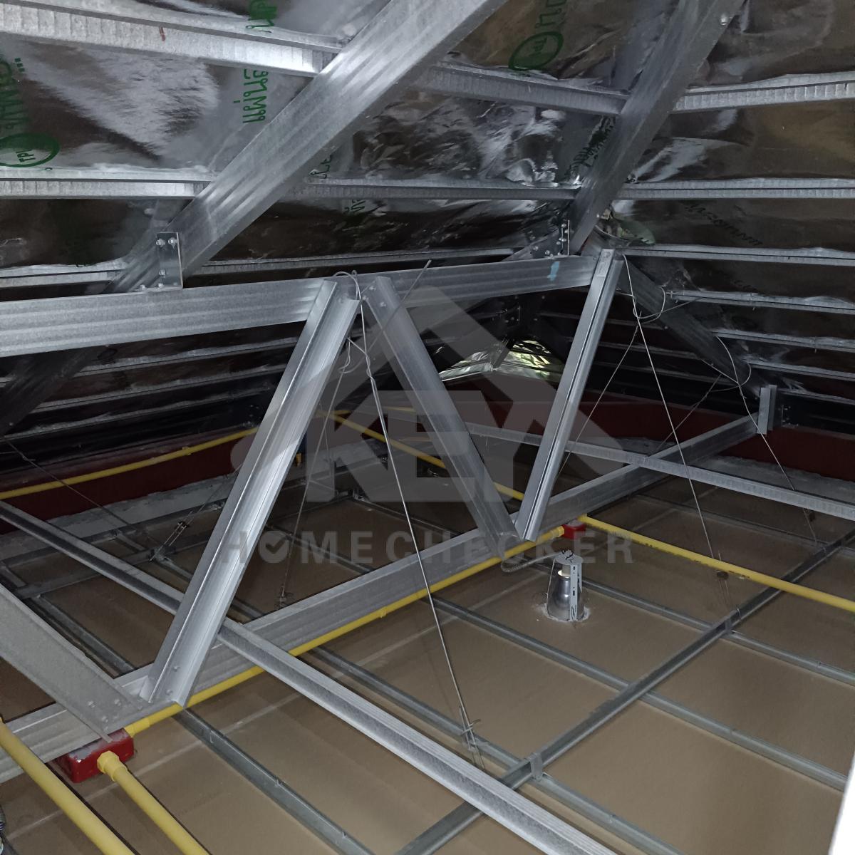 งานตรวจสอบหลังคา