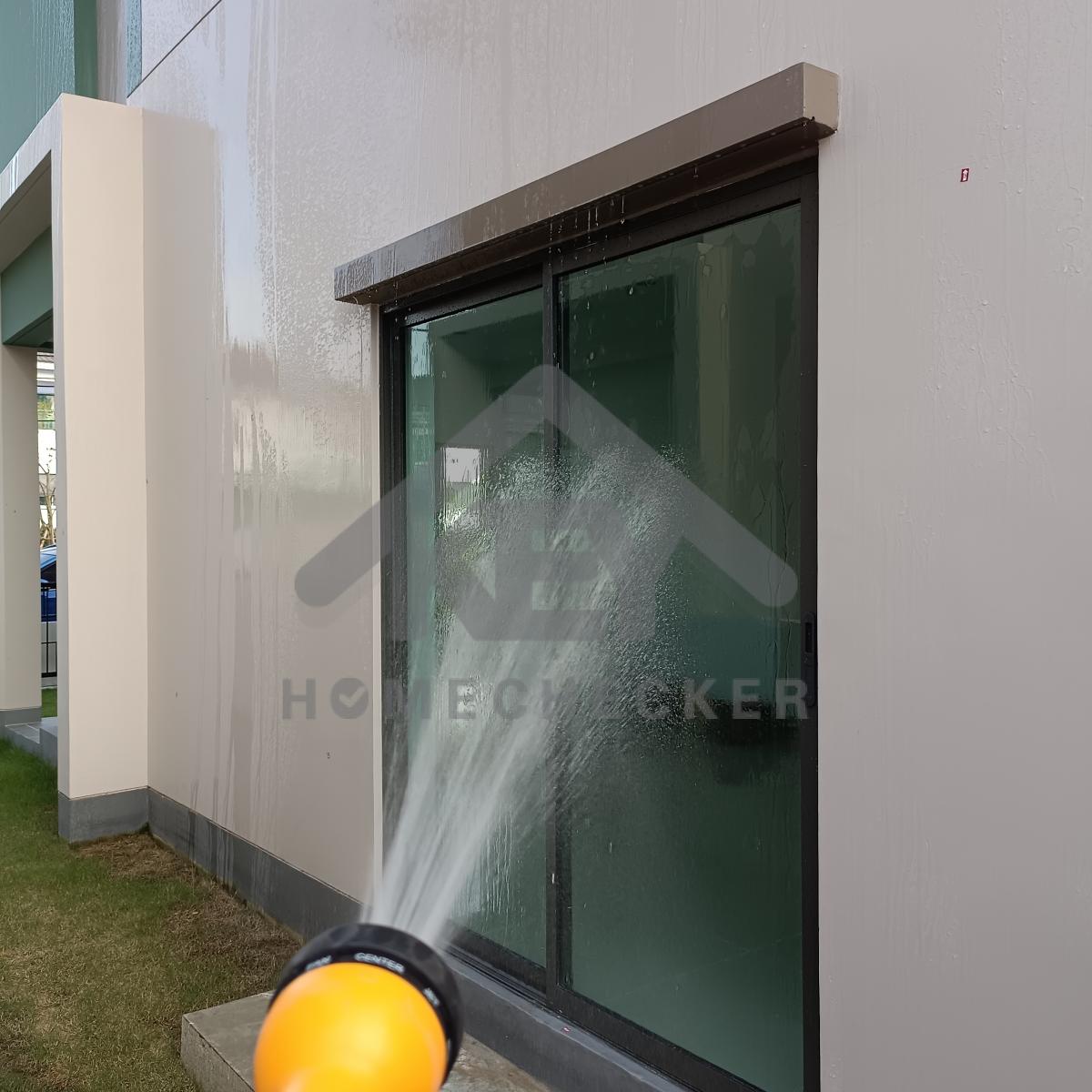 งานเทสน้ำ ประตูหน้าต่าง