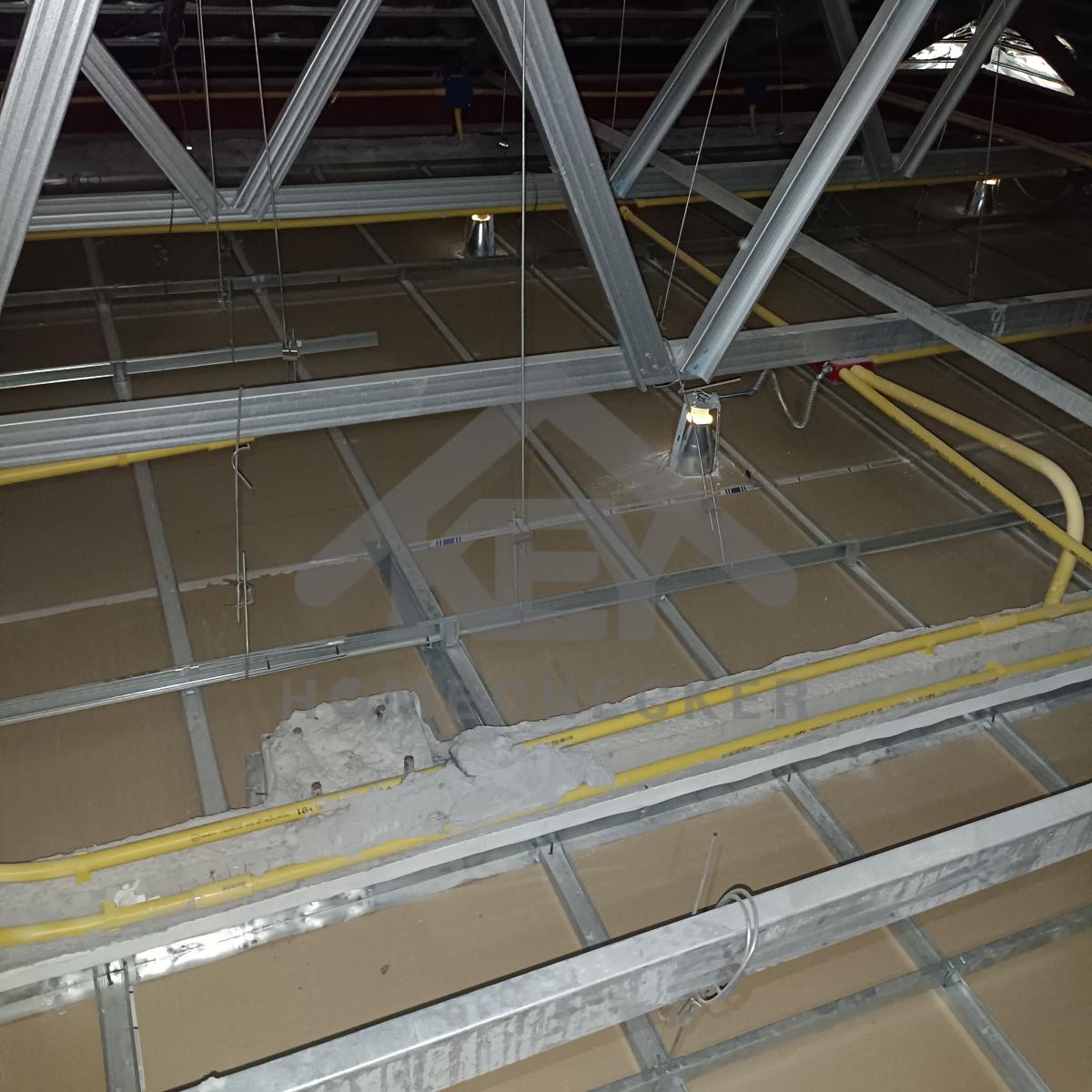 งานตรวจสอบหลังคา