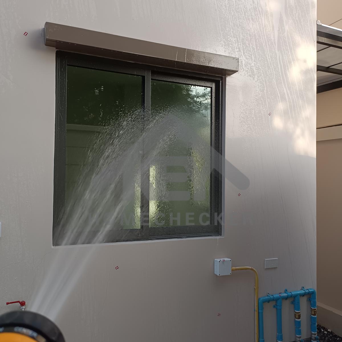 งานเทสน้ำ ประตูหน้าต่าง