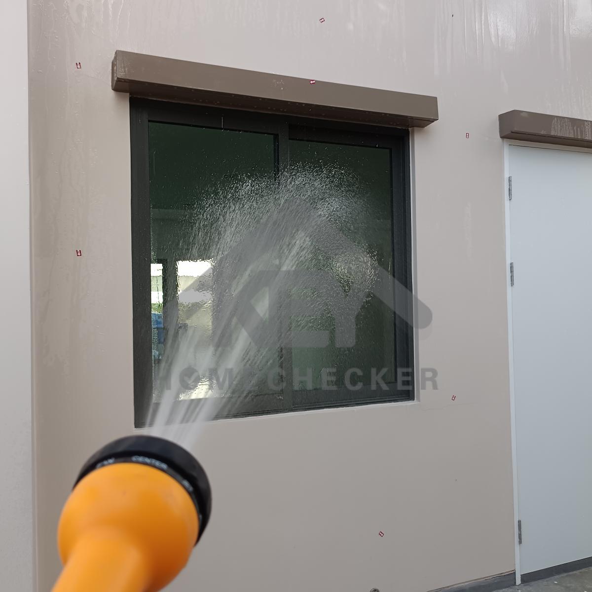 งานเทสน้ำ ประตูหน้าต่าง