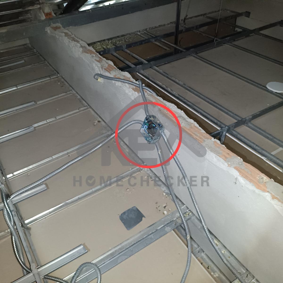 งานตรวจสอบหลังคา