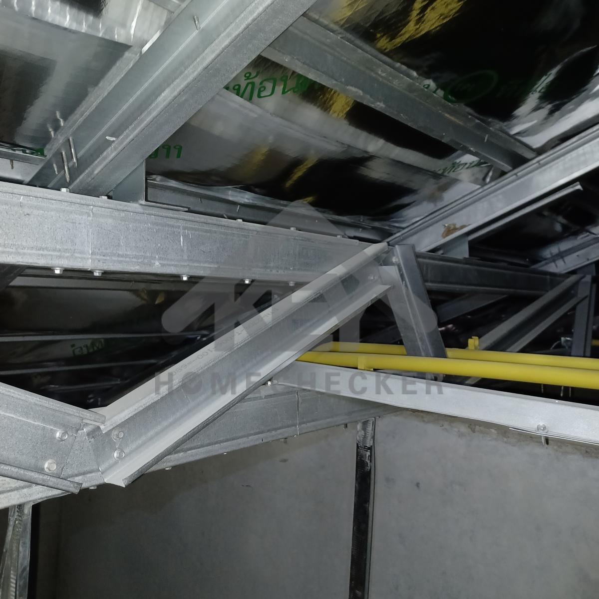 งานตรวจสอบหลังคา