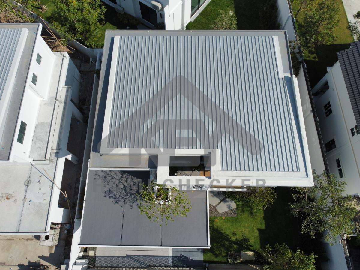 งานตรวจสอบหลังคา