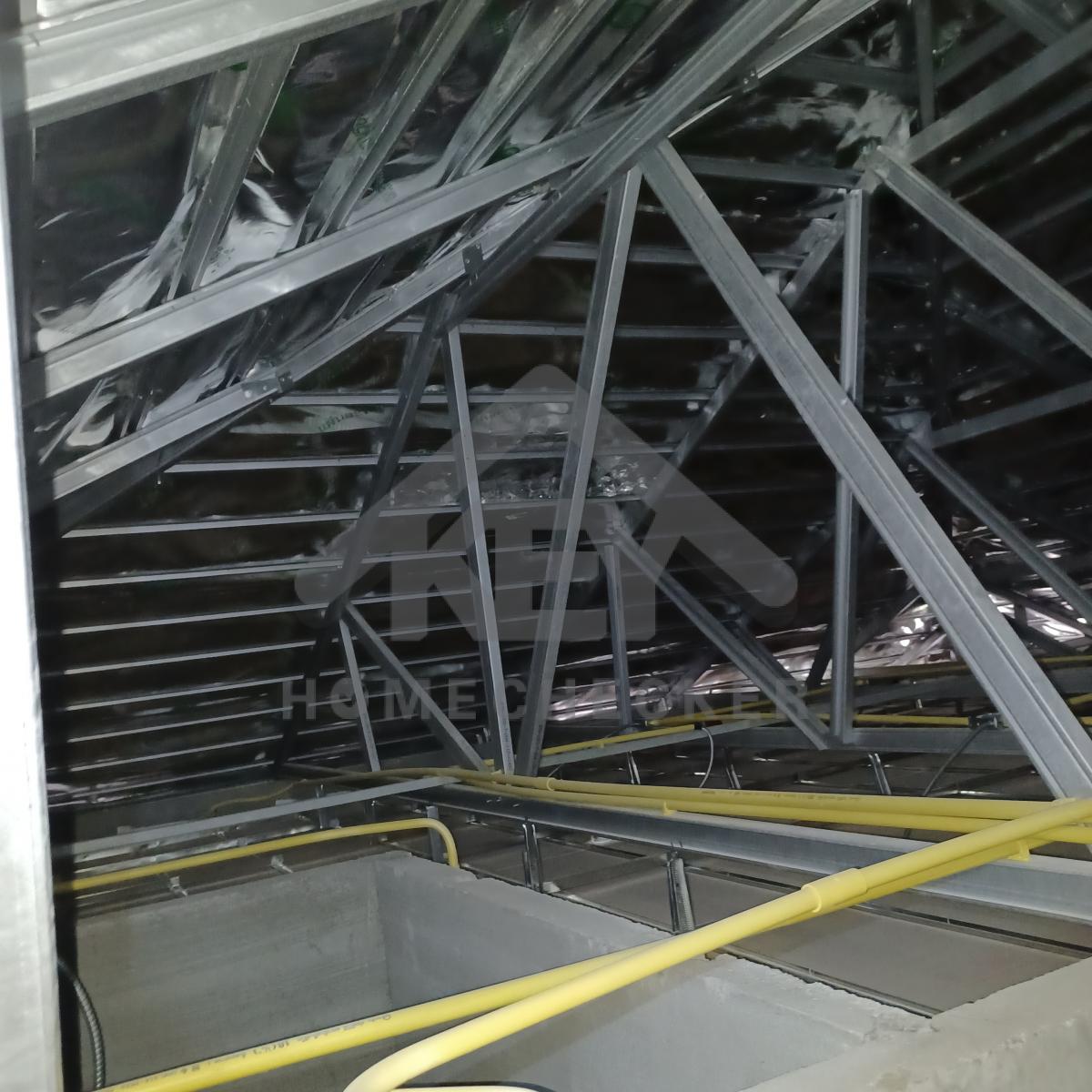 งานตรวจสอบหลังคา