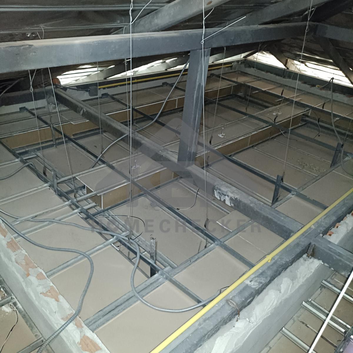 งานตรวจสอบหลังคา