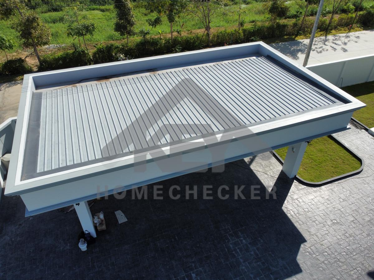 งานตรวจสอบหลังคา