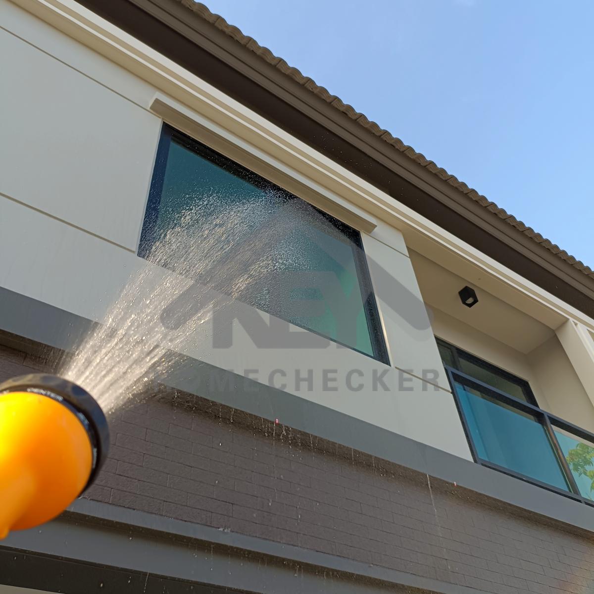 งานเทสน้ำ ประตูหน้าต่าง